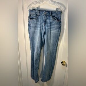 Maurice’s Women's Mid Rise Jeans Size 10 Regular Straight Leg